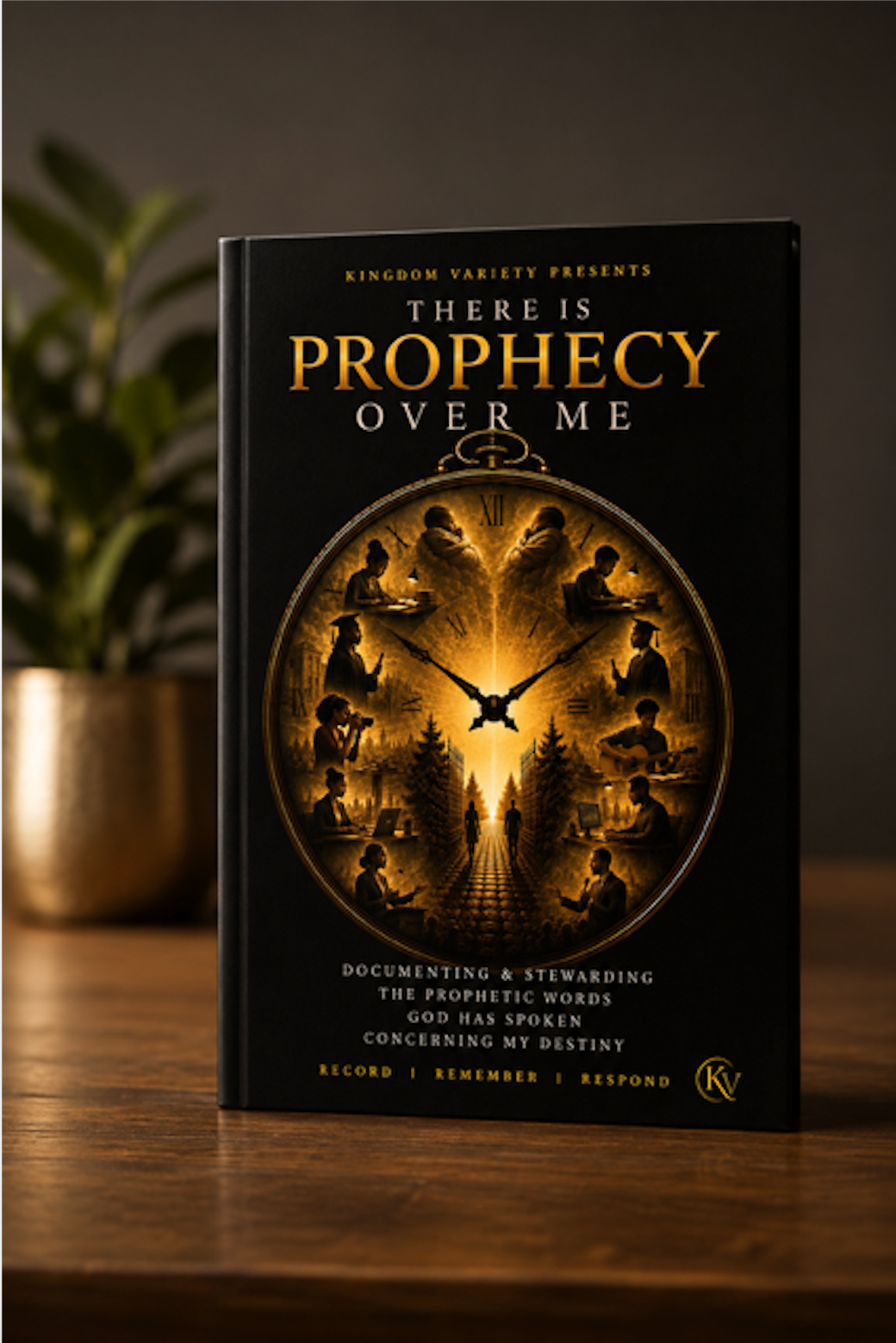 There Is Prophecy Over Me Hard Cover Workbook Journal
